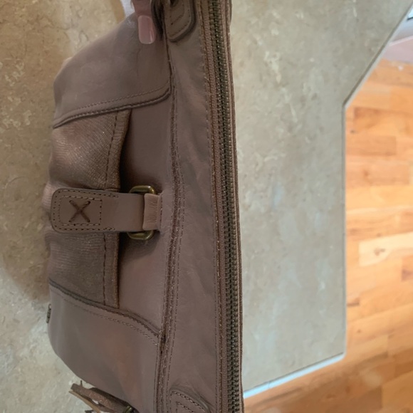 The Sak leather crossbody Mocha sparkle - Picture 4 of 9